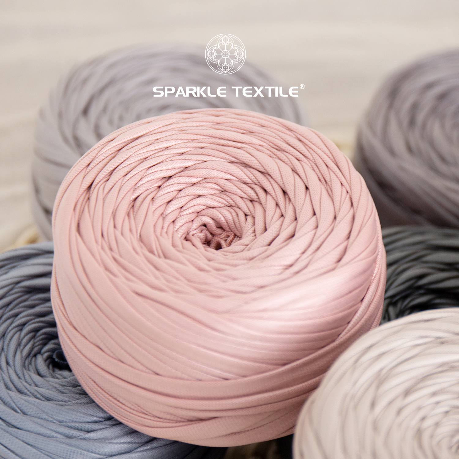 100g Elastic Fabric Crochet DIY Hand Knitting Handmade Bag High Strength T-shirt Yarn Matte Nappa Leather Strip Thread