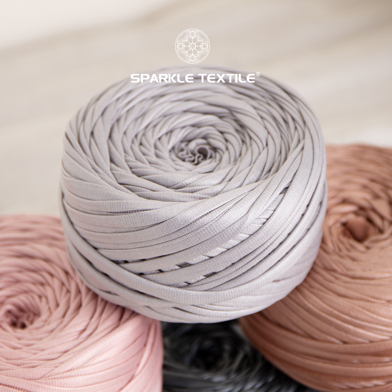 100g Elastic Fabric Crochet DIY Hand Knitting Handmade Bag High Strength T-shirt Yarn Matte Nappa Leather Strip Thread