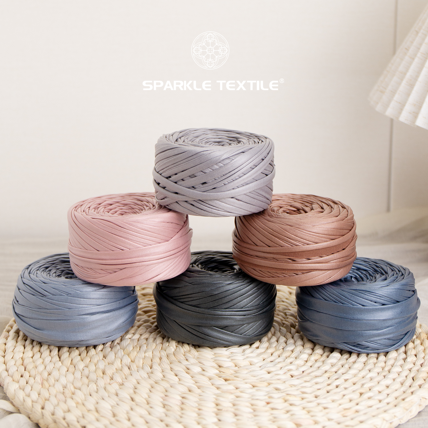 100g Elastic Fabric Crochet DIY Hand Knitting Handmade Bag High Strength T-shirt Yarn Matte Nappa Leather Strip Thread