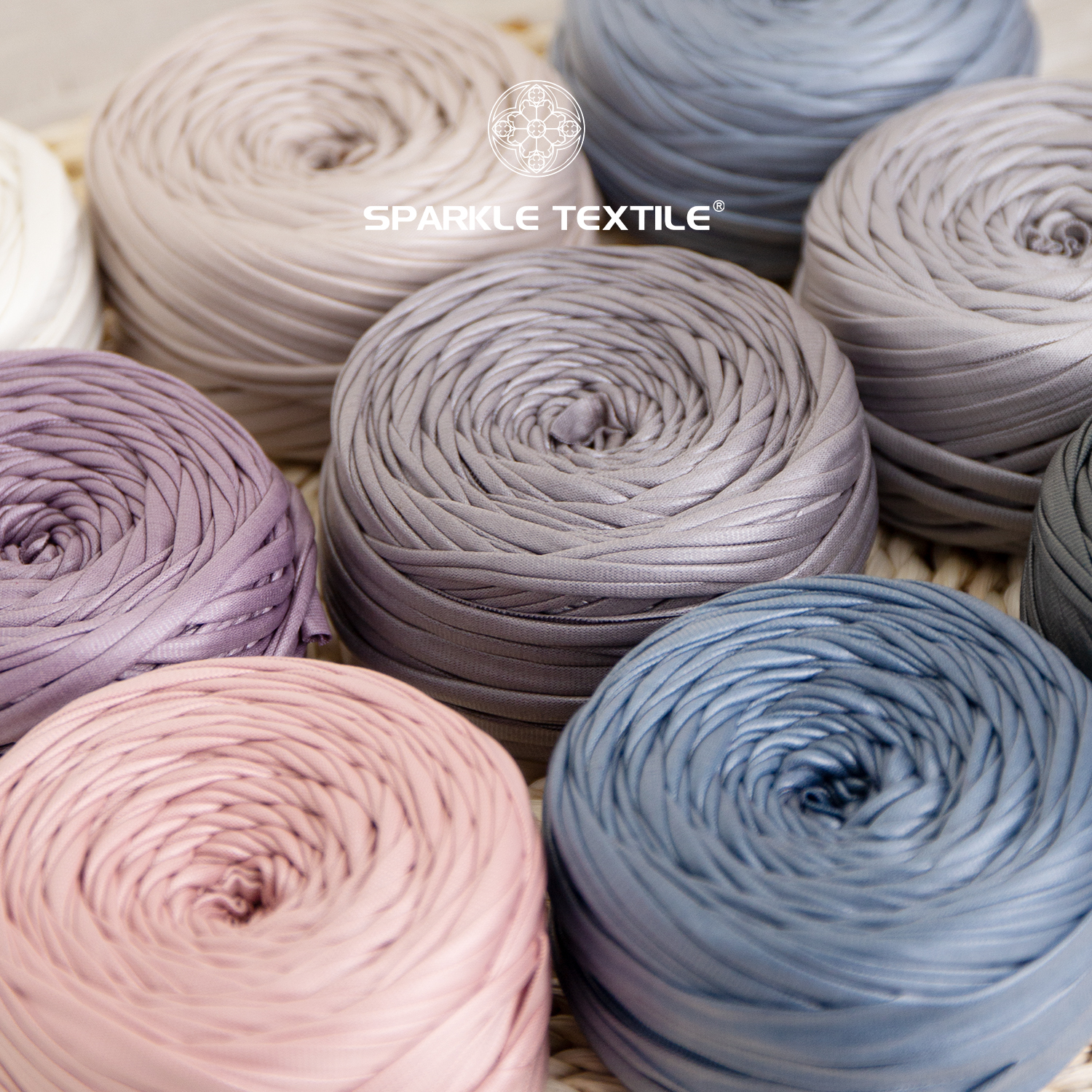 100g Elastic Fabric Crochet DIY Hand Knitting Handmade Bag High Strength T-shirt Yarn Matte Nappa Leather Strip Thread