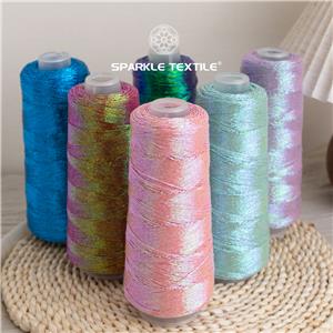 200g Packing Handmade DIY Bag Sun Hat Metallic Thread 1mm Crochet Yarn Hand Weaving Knitting Thread