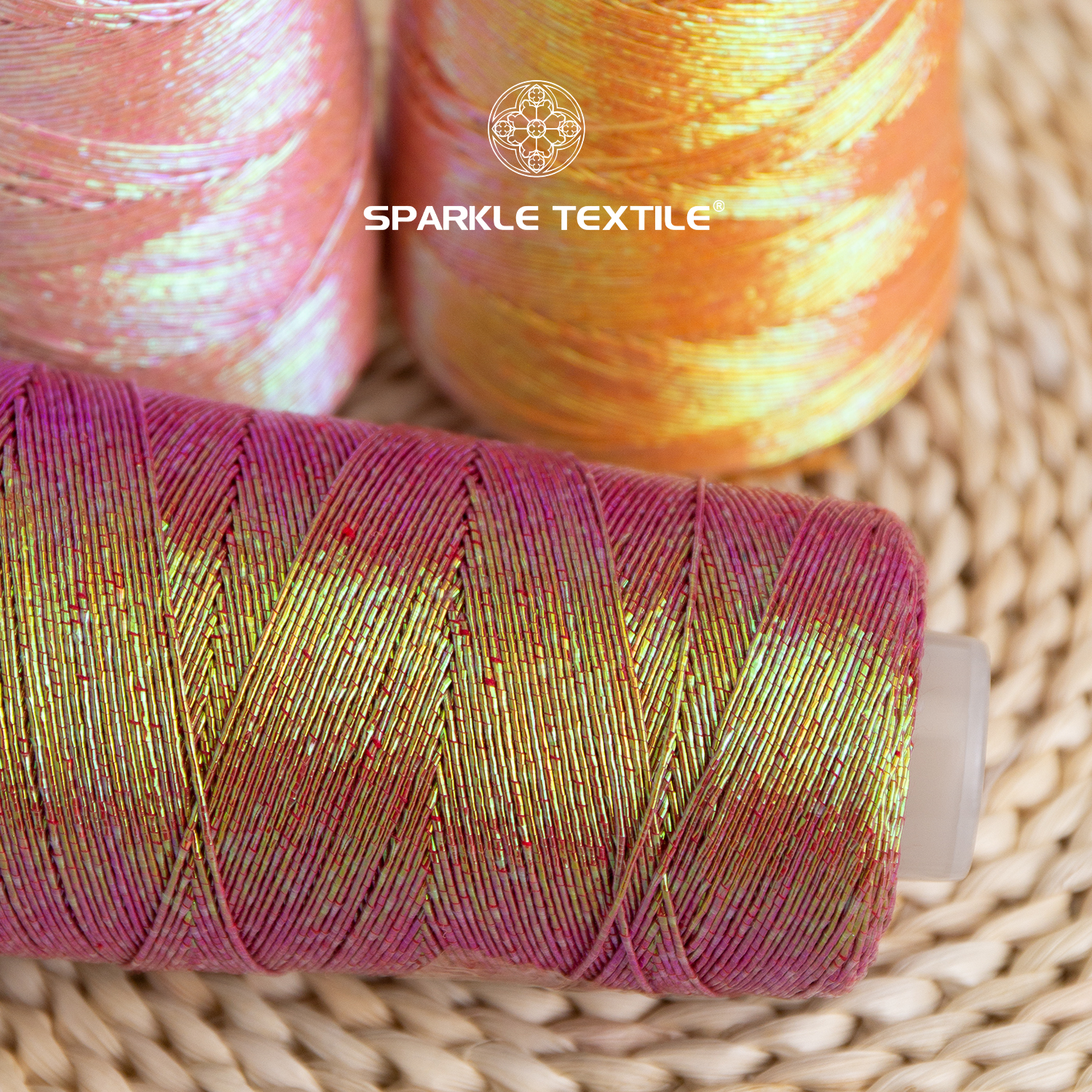 200g Packing Handmade DIY Bag Sun Hat Metallic Thread 1mm Crochet Yarn Hand Weaving Knitting Thread