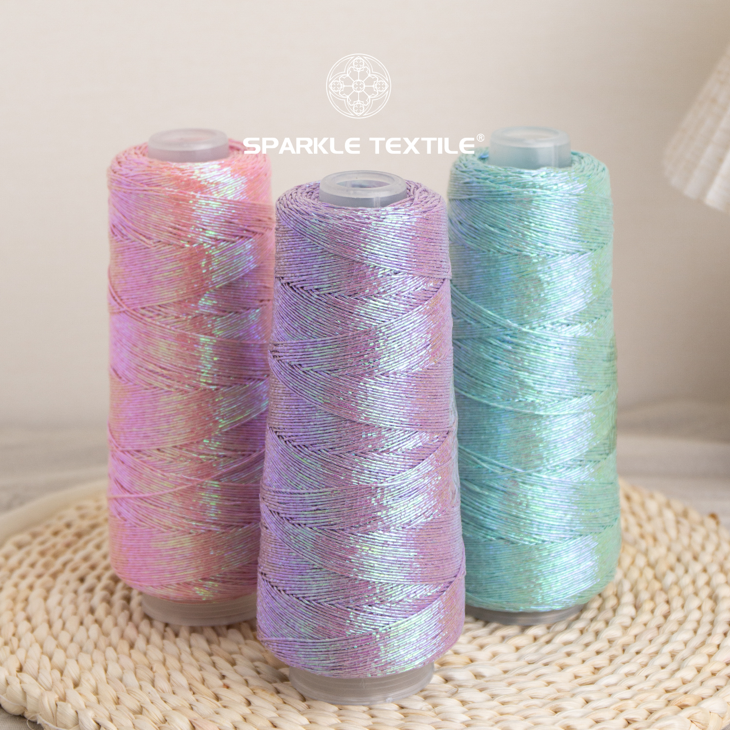 200g Packing Handmade DIY Bag Sun Hat Metallic Thread 1mm Crochet Yarn Hand Weaving Knitting Thread