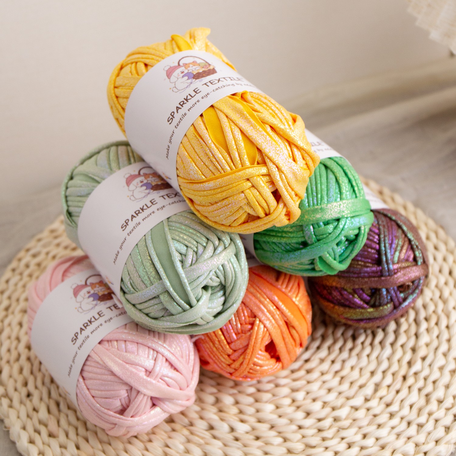 Fabric Strip Yarn Fabric Strip Yarn