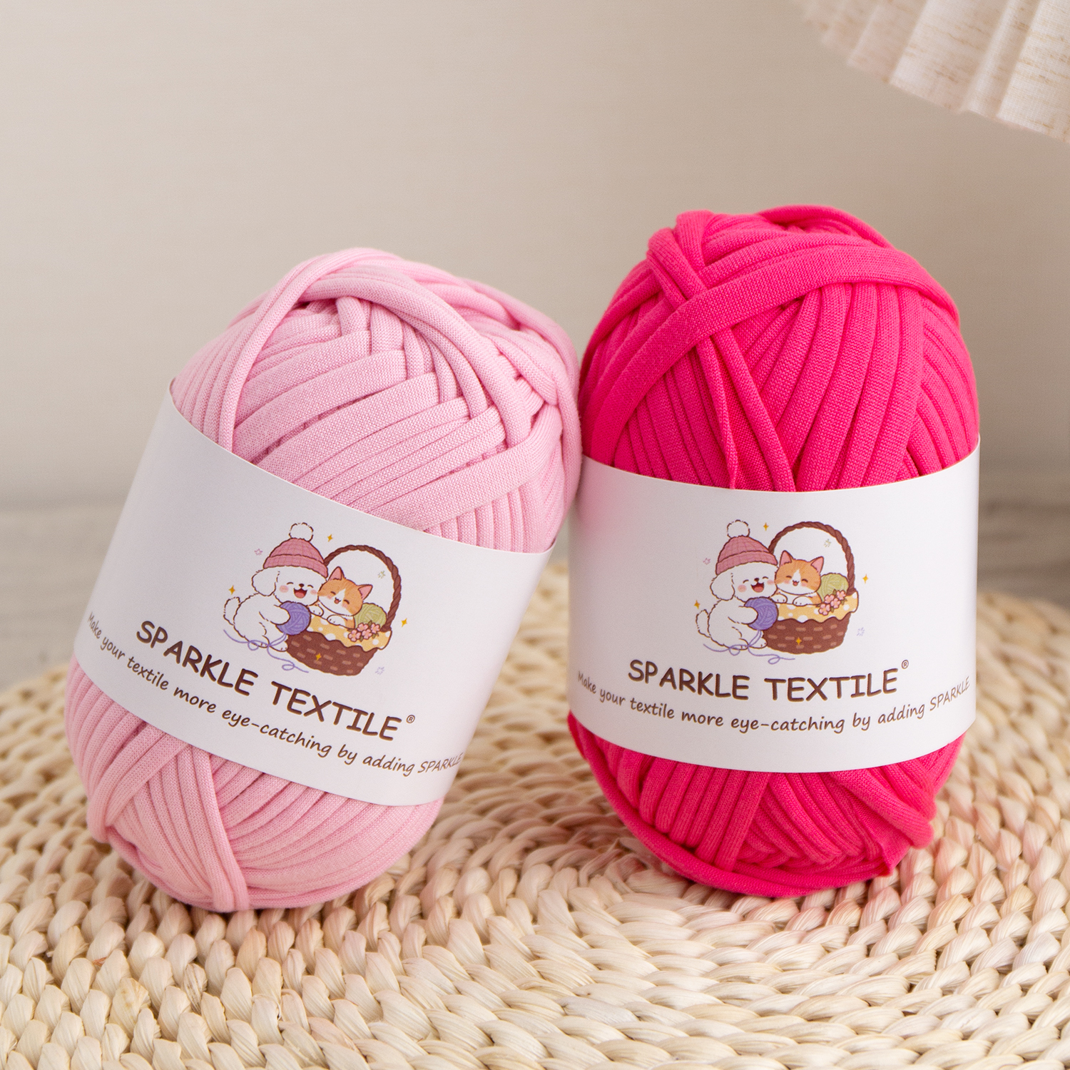 Wholesale Hand Knitting DIY Bag Thread 100g Packing T-shirt Yarn Fabric Strip Yarn