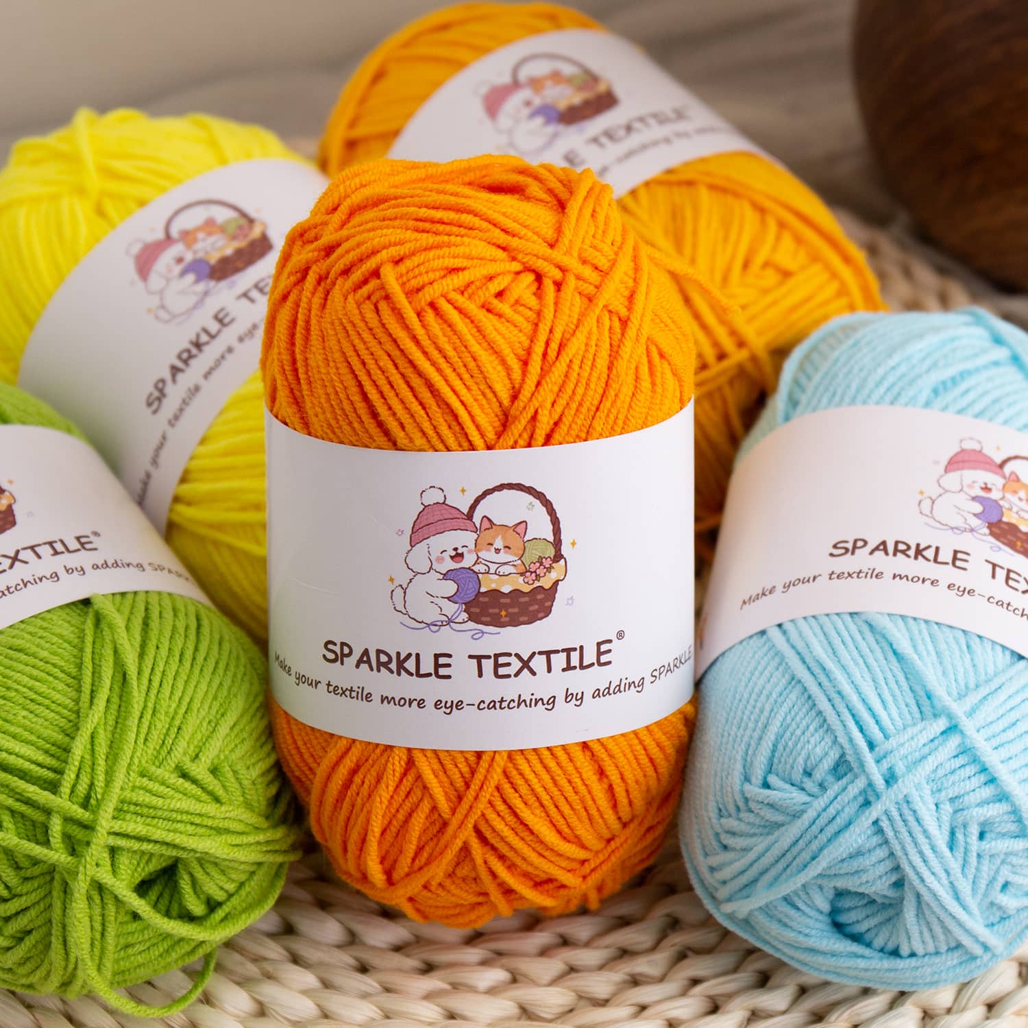 Wholesale DIY Doll Hand Crochet Thread 5Ply Soft Baby Yarn Toy Thread Milk Cotton Hand Knitting Yarn Cotton Crochet Thread