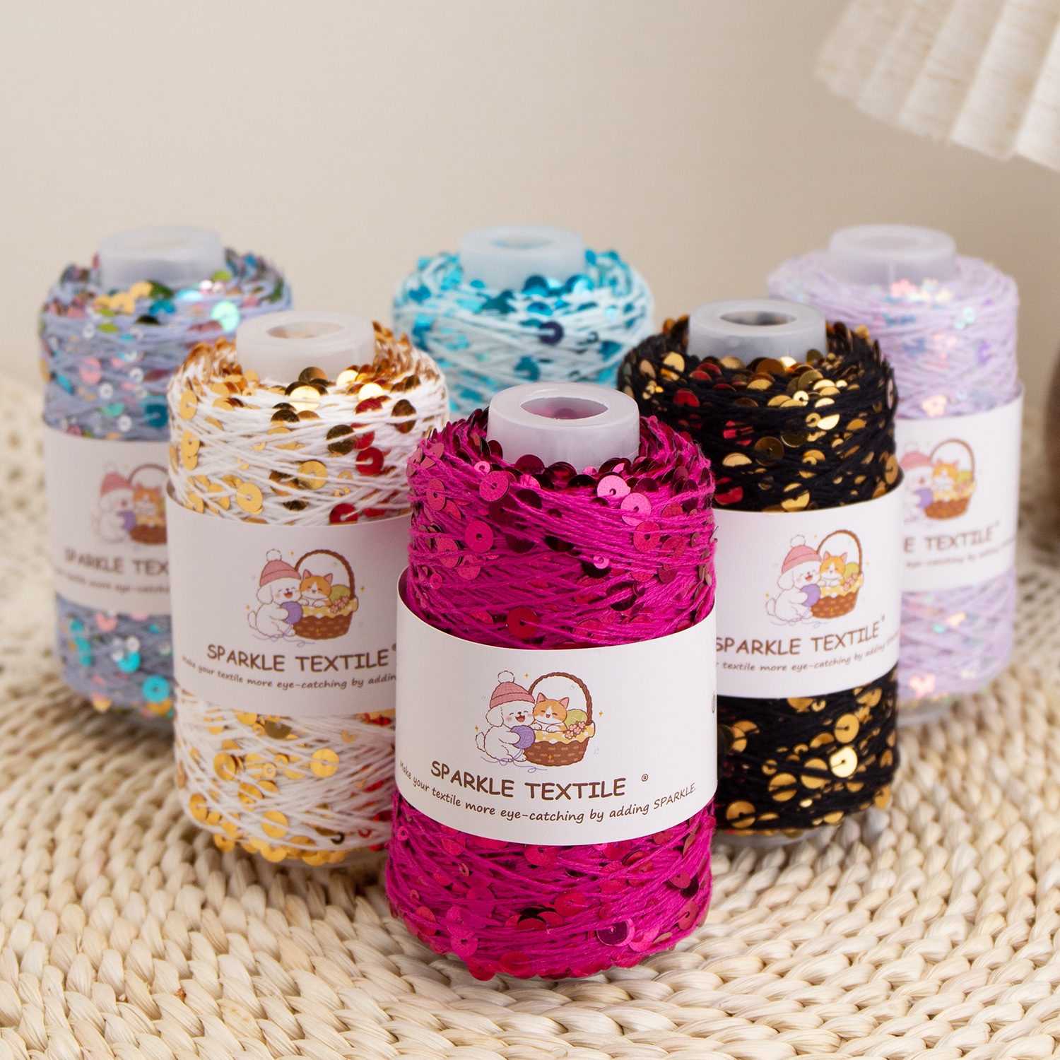 Sequin Crochet Yarn