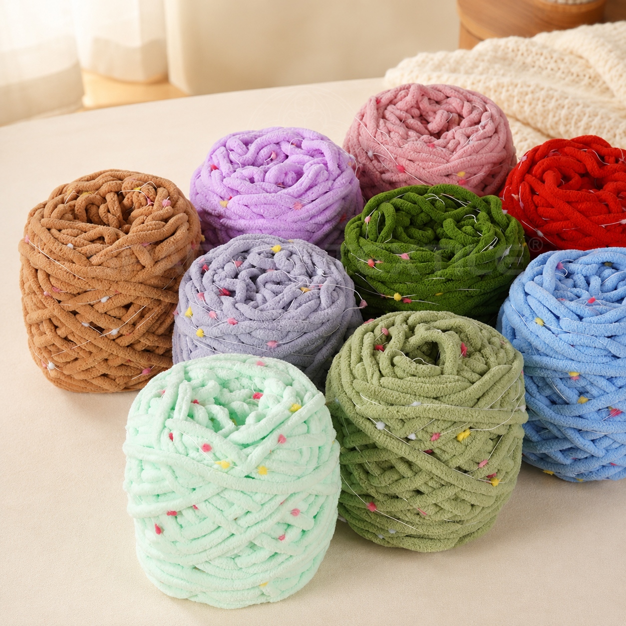 Chunky Crochet Yarn