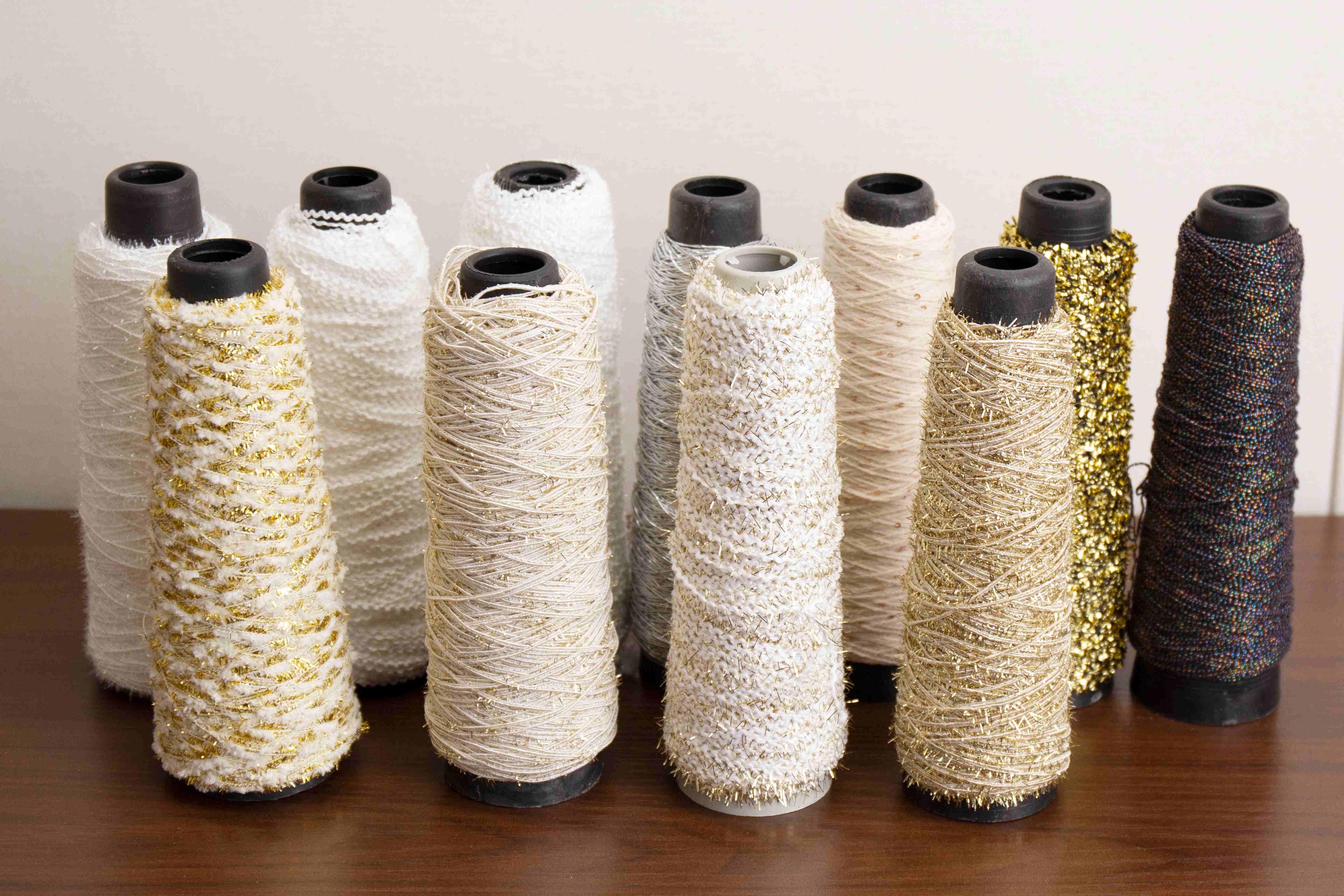 metallic chenille yarn metallic chenille yarn