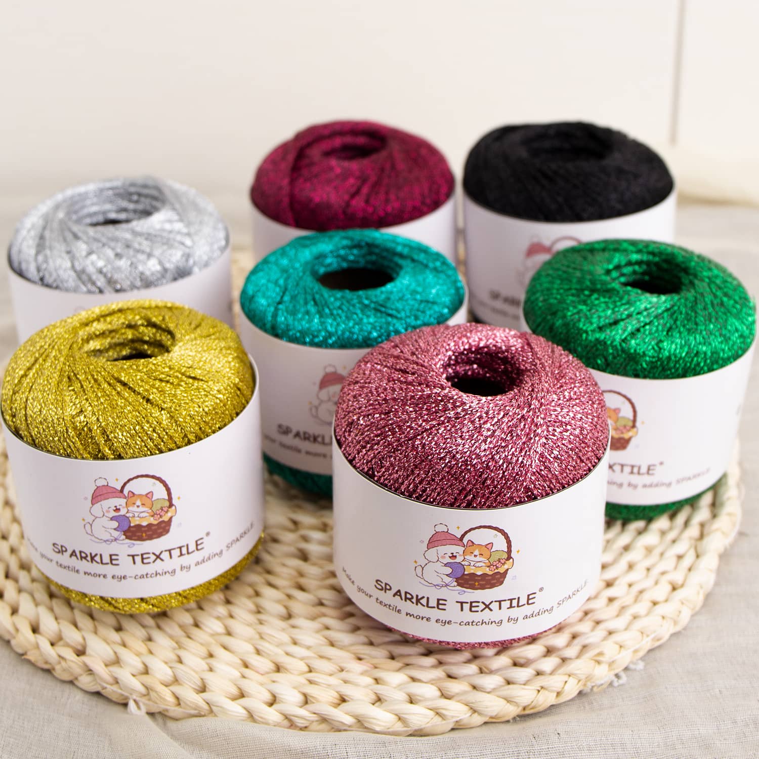 Hollow Metallic Yarn Hollow Metallic Yarn
