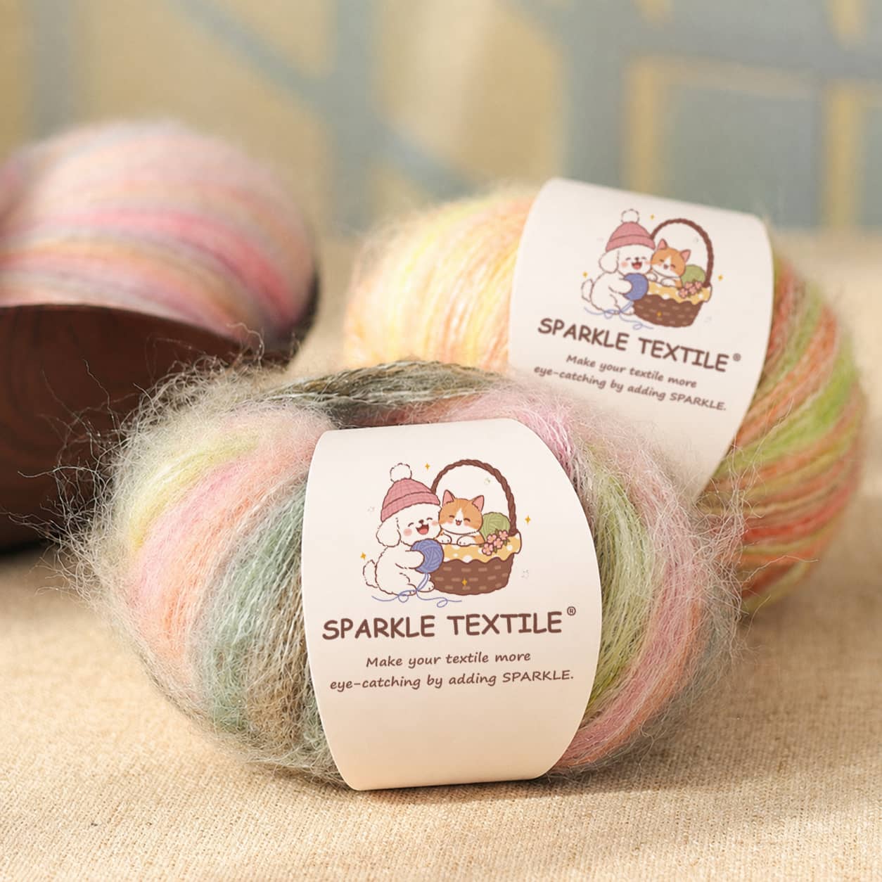Fluffy Irish Crochet Thread Fluffy Irish Crochet Thread
