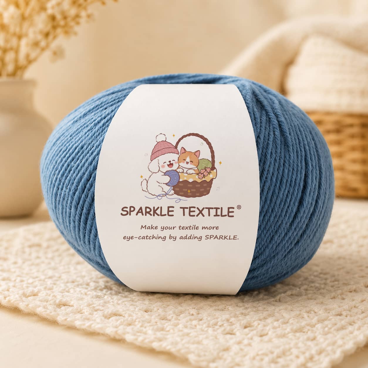 Hand Knitting DIY Scarves & Sweaters Thread 100% Wool Yarn Merino Wool 212 Yarn Medium Thick Bleached Hand Crochet Wool Yarn