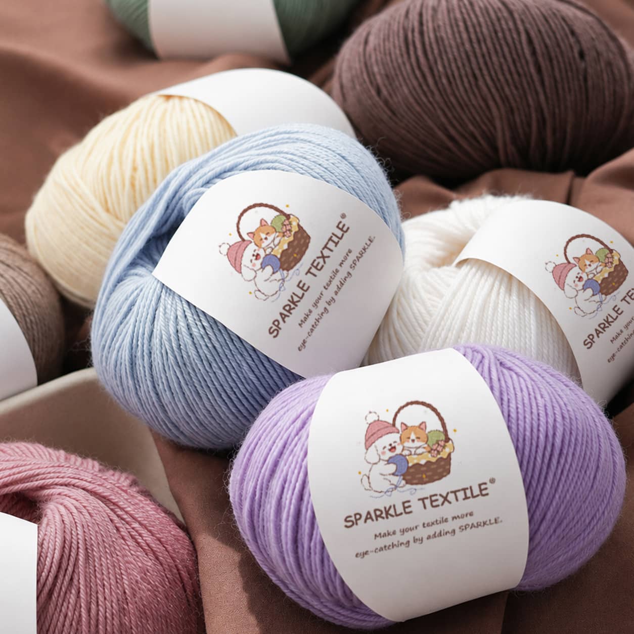Hand Knitting DIY Scarves & Sweaters Thread 100% Wool Yarn Merino Wool 212 Yarn Medium Thick Bleached Hand Crochet Wool Yarn