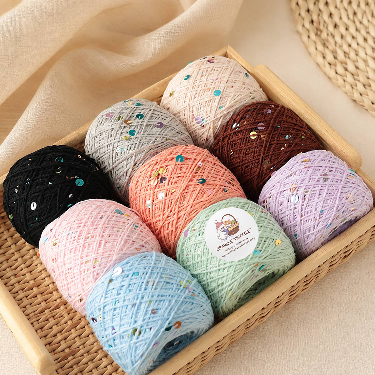 Sequin Yarn Sequin Yarn