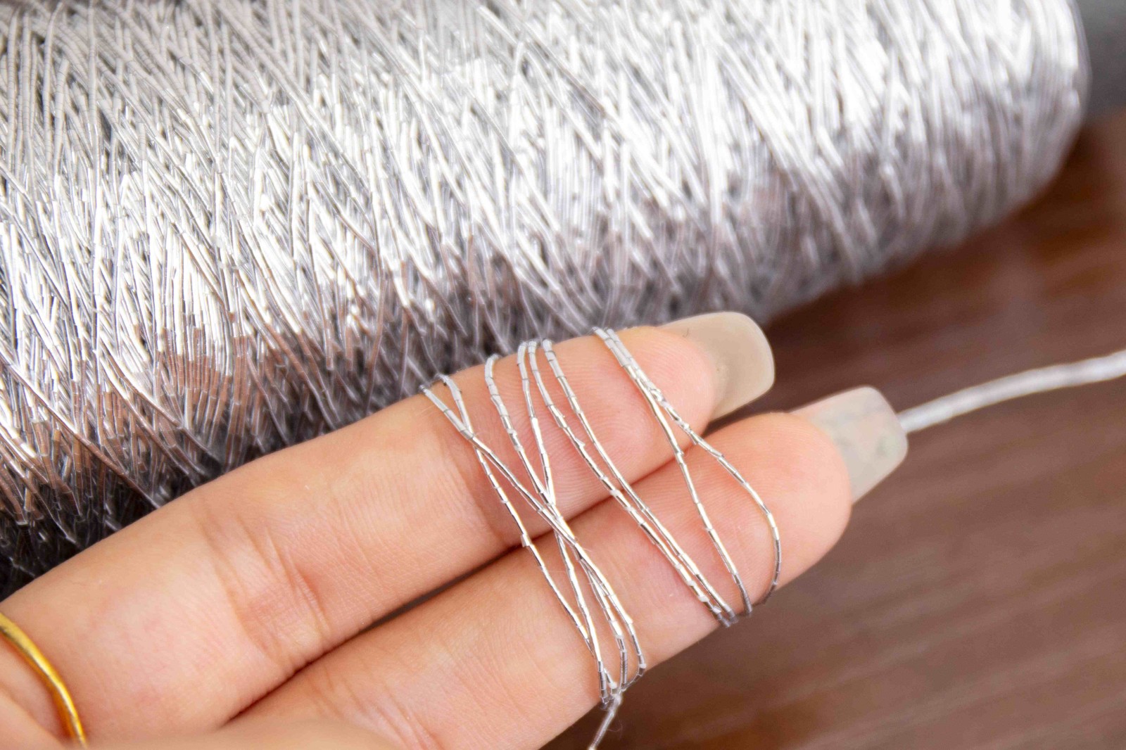 Metallic Fancy Yarn Metallic Fancy Yarn
