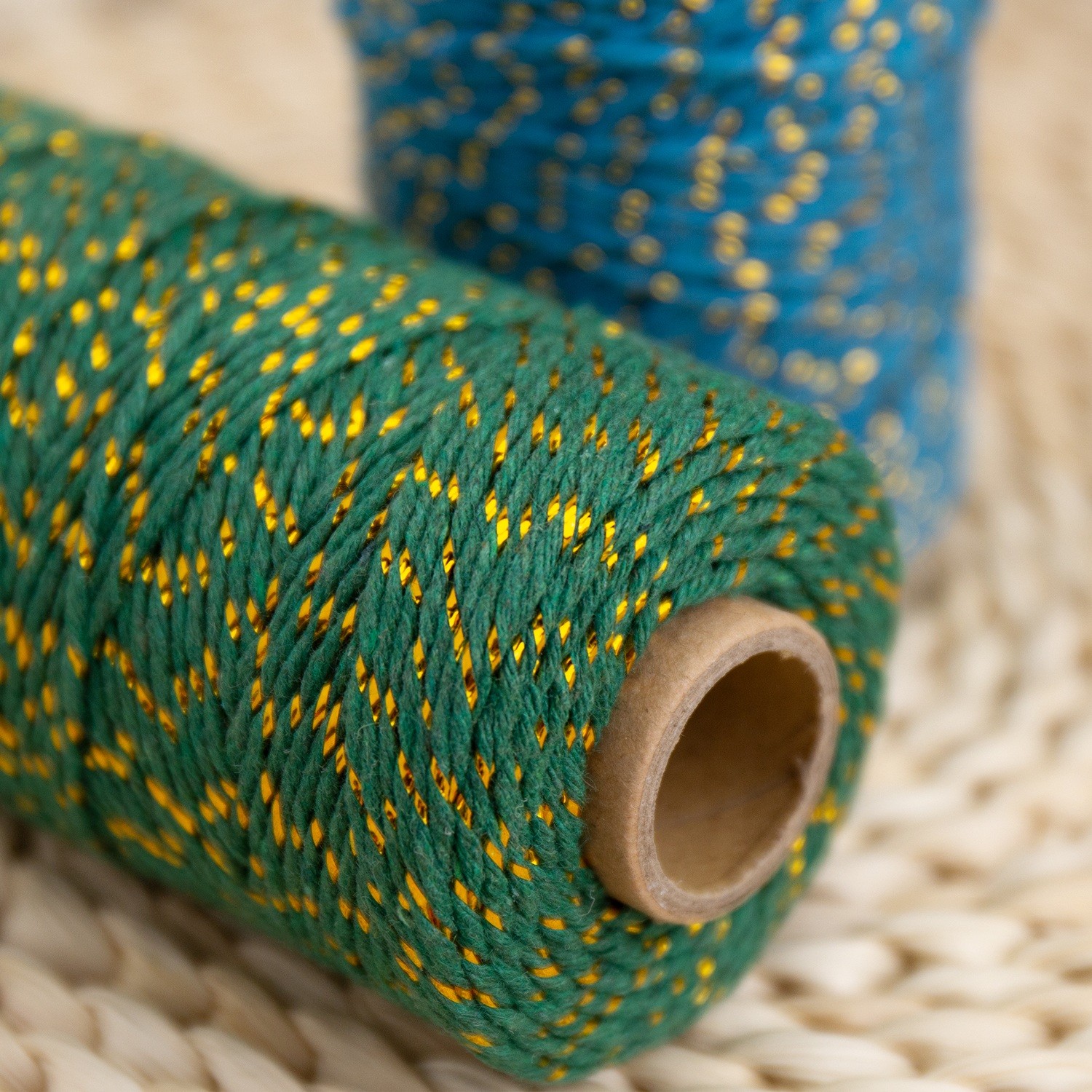 Metallic Cotton Yarn Metallic Cotton Yarn