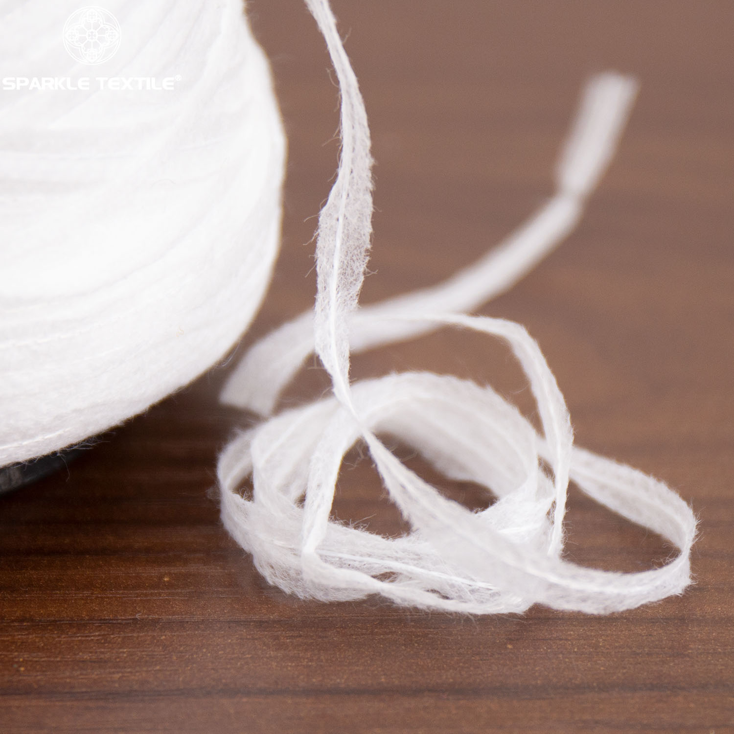 Soft Beaded Fancy Yarn 100% Polyester Mesh Tape Fancy Yarn Hollow Mesh Strap Novelty Yarn for Knitting & Garment Trims