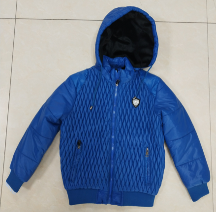 Wadded Quilted Jacket For Men