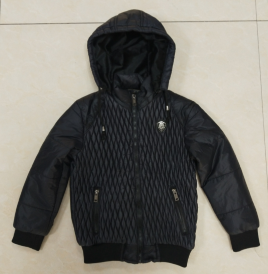 Wadded Quilted Jacket For Men