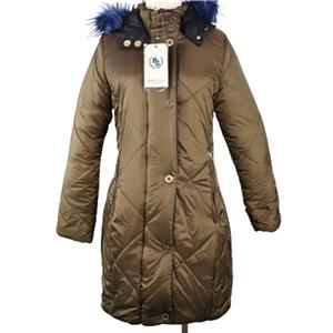 Stock Jacket With Zipper Pockets With Fur Lining