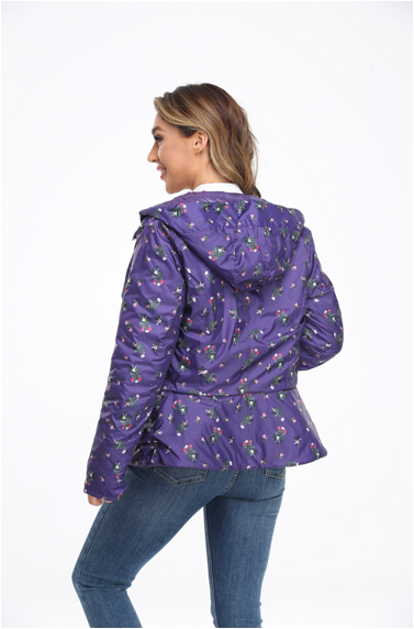 reversible style padded jacket women