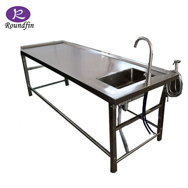 Hot Sale Laboratory Funeral Equipments Morgue Equipments Corpse Dissection Table