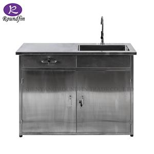 Hospital Use Sterile Mortuary Table Morgue Table Funeral Clean Table