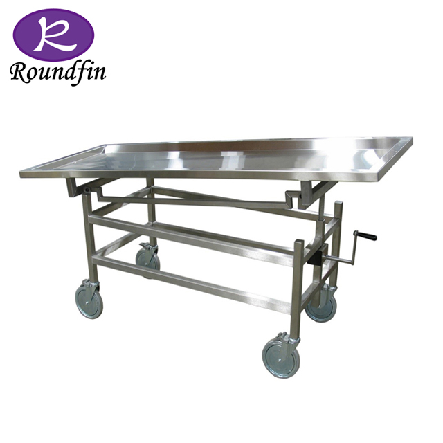 Mortuary Dissecting Cart Mortuary Stainless Steel Table