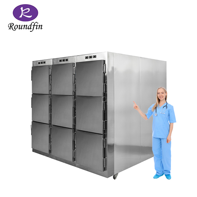 Medical Equipment Mortuary Refrigerator Freezer Corpse Cabinet