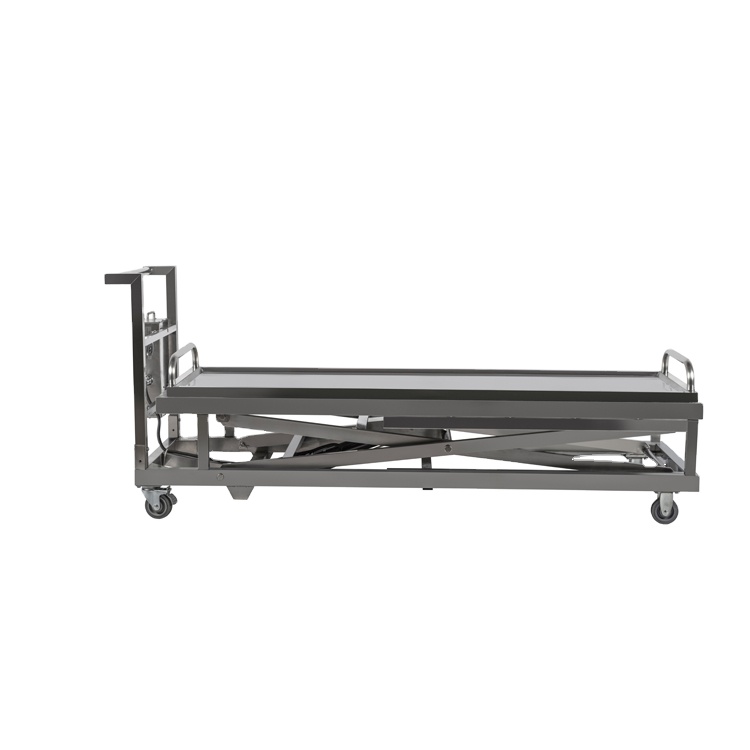 Electrical Battery High Quality Full Stainless Steel 304 Mortuary Body Lifting Funeral Trolley