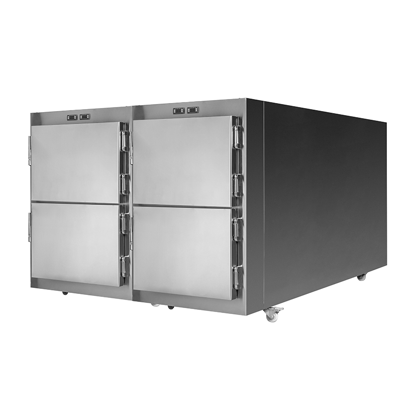 Roundfin RD-4 4 Rooms Mortuary Refrigerator