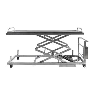 Electric Two Scissors Lifting Mortuary Body Trolley Lifter