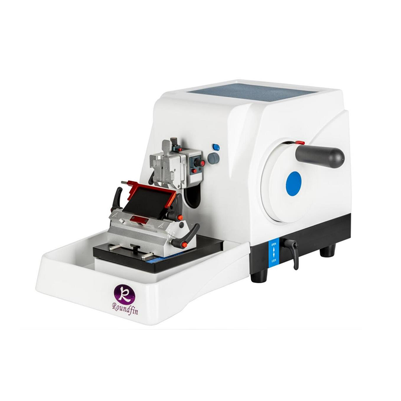 Microtome rotatif manuel pour tissus