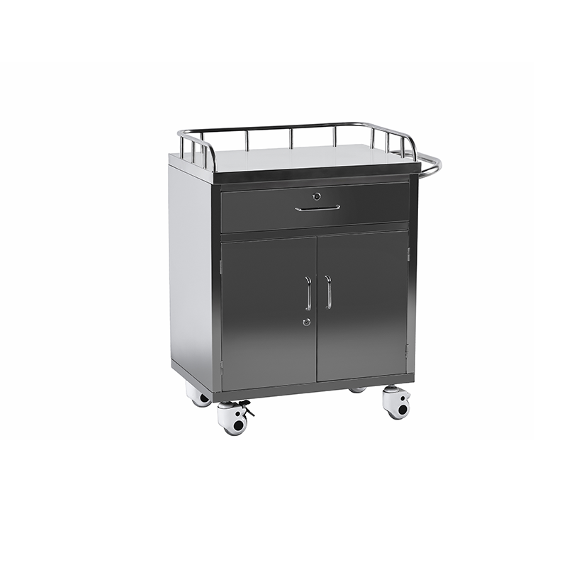 Anti-Corrosion And Waterproof Stainless Steel Medicine Cart