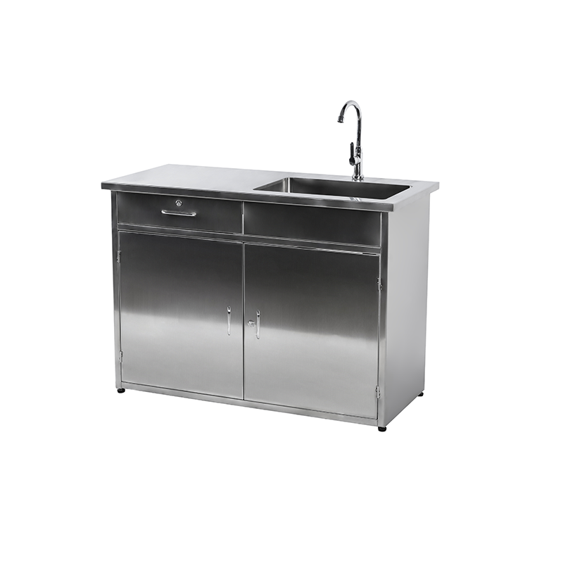 Laboratory Metal Stainless Steel Hand Basin na May Drawer
