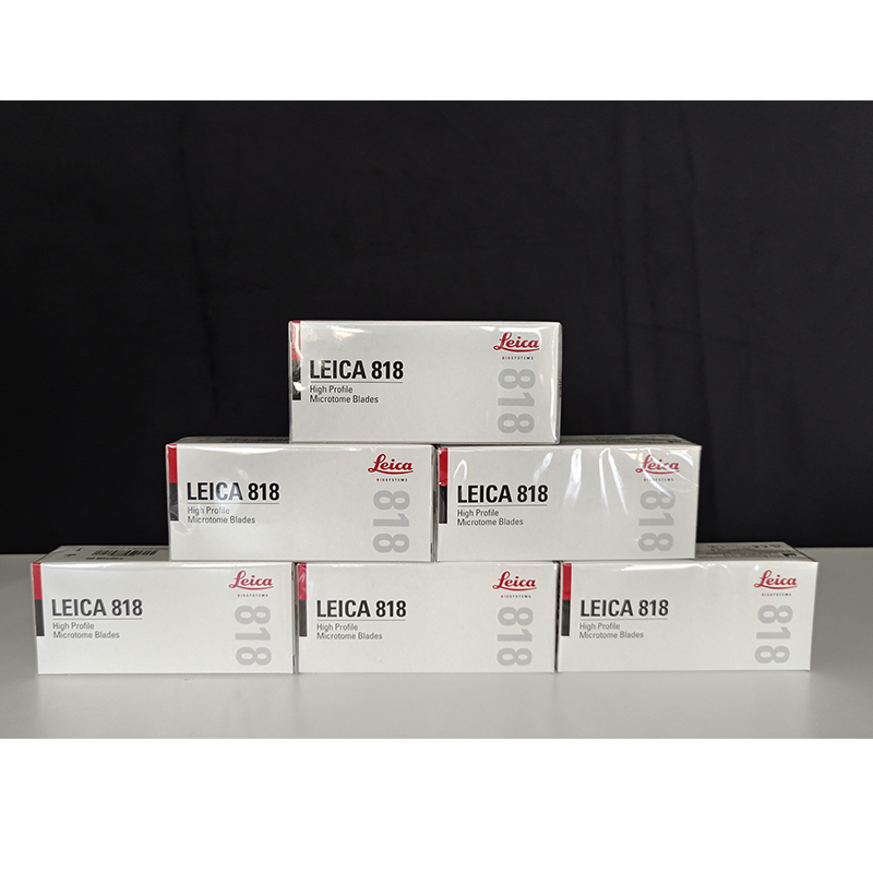 2.000 caixas de lâminas de micrótomo Leica 818 prontas para envio