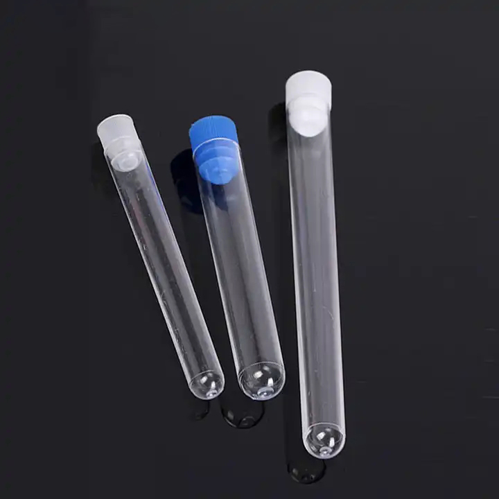 Plastic Glass Test Tubes
