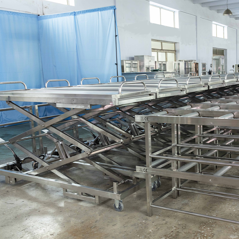 Chariots de morgue électriques : l'avenir du transport corporel