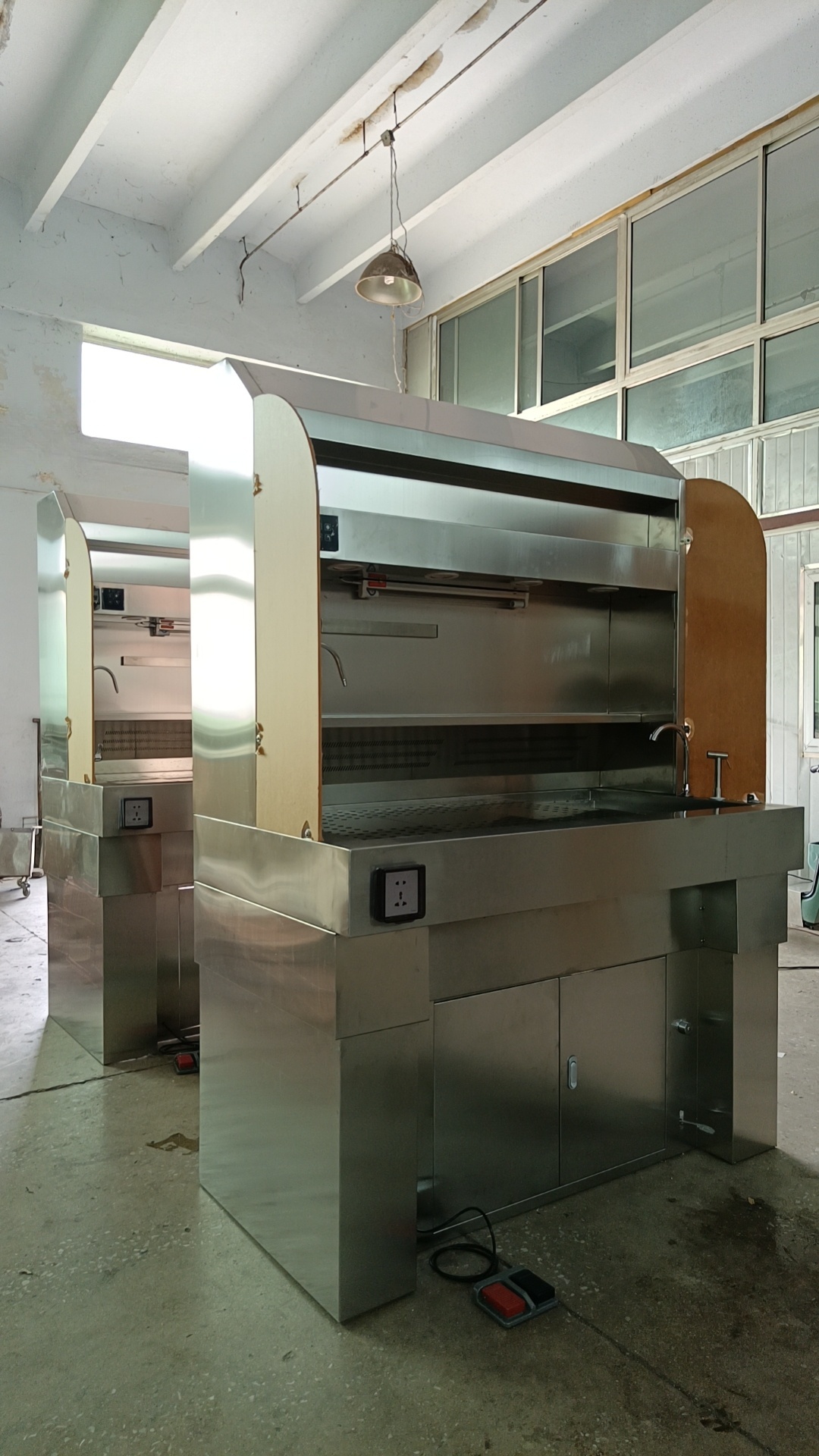 Two Pathology Grossing Station customized by South African customers