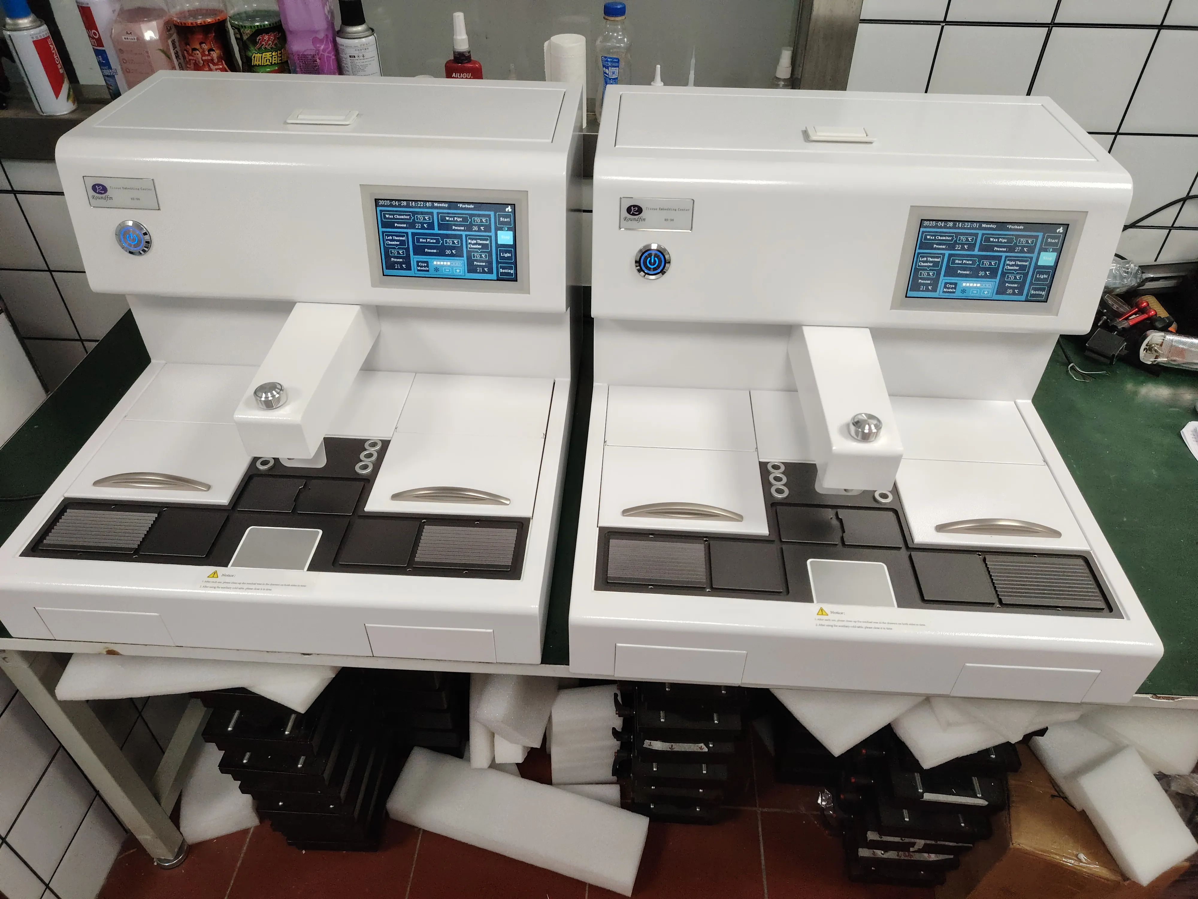 Roundfin Pathology Equipment Shipment: Grossing Table & Embedding Station Delivered to African Lab