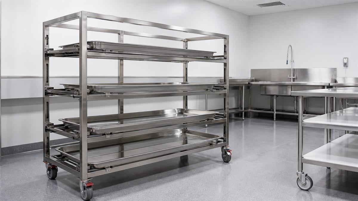 Guía de compra de estantes para el almacenamiento de cadáveres y bandejas de acero inoxidable para cuerpos en proyectos de morgues hospitalarias