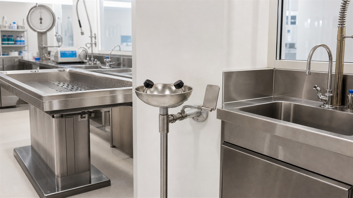 Guía de compra de lavaojos de emergencia para laboratorios de patología y proyectos de seguridad hospitalaria