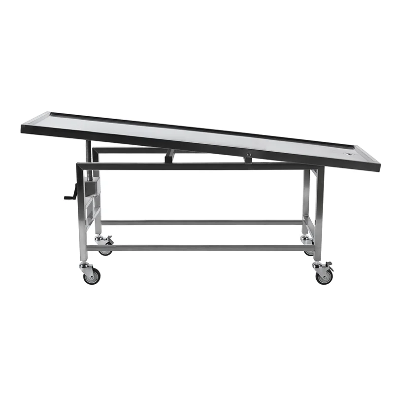 Carro para cadáveres Roundfin RD-332S con lateral elevable