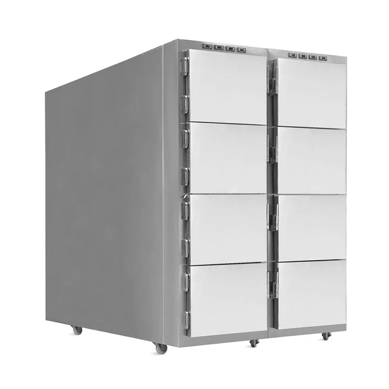 Refrigerador mortuorio Roundfin RD-8 para 8 cuerpos