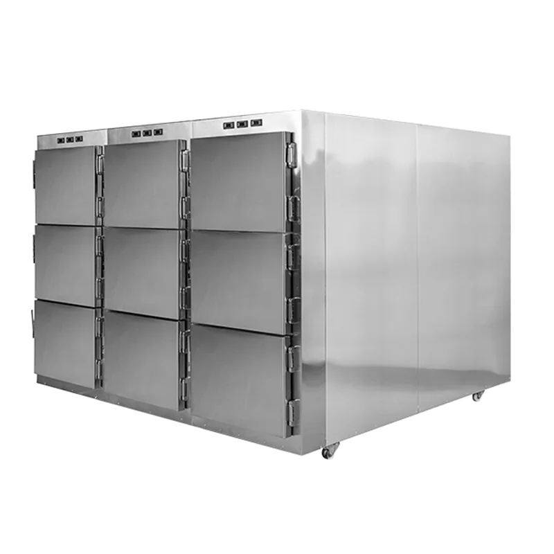 Refrigerador mortuorio Roundfin RD-9 para 9 cuerpos