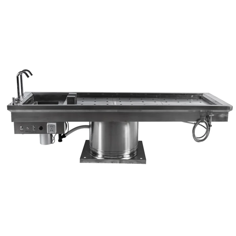 Roundfin RD-A-01 Rotatable and Liftable Autopsy Table