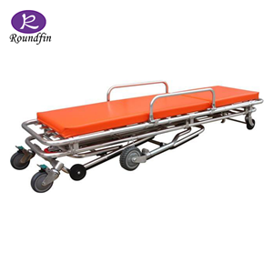 Roundfin First Aid Stretcher Aluminum Emergency Canvas Rescue Folding