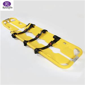 Roundfin Medical Ambulance Emergency Plastic Scoop Stretcher