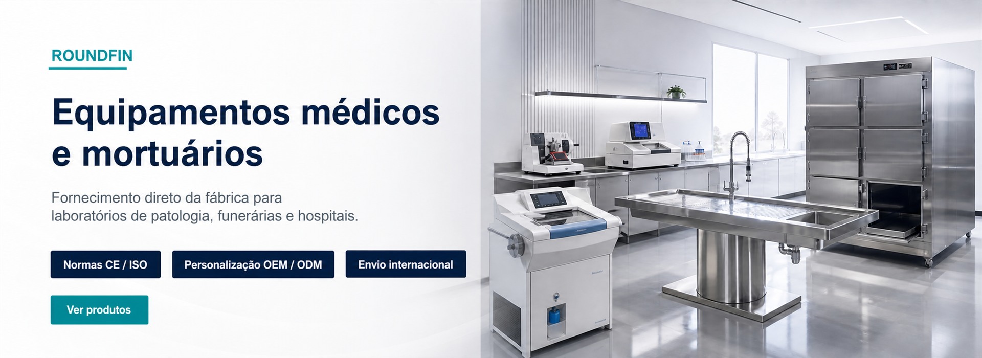 Equipamentos médicos e mortuários