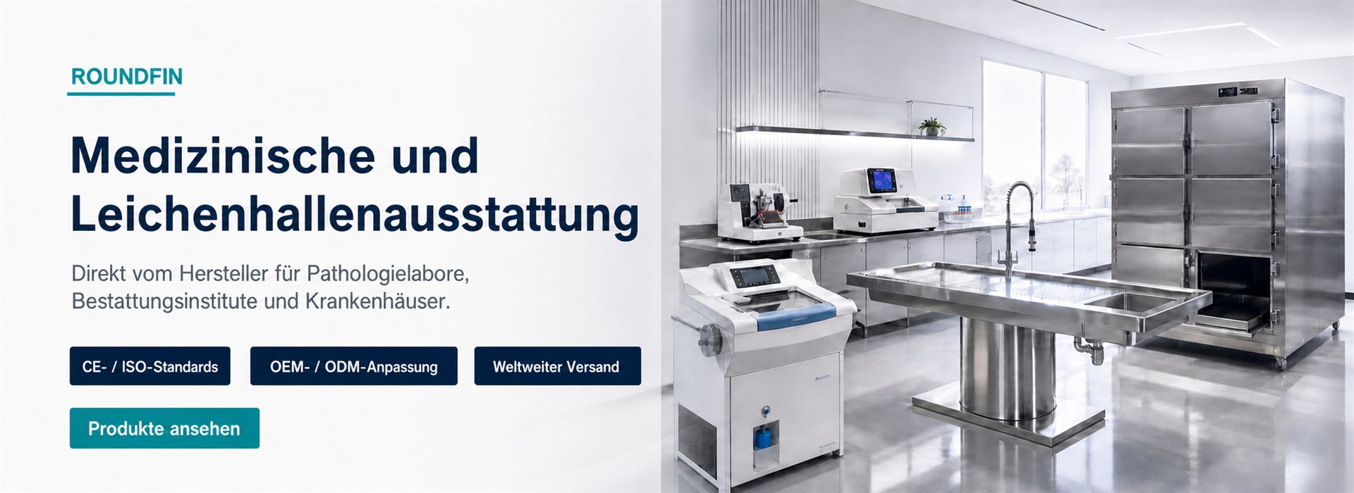 Medizinische und Leichenhallenausstattung